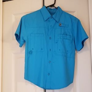Reel Legends Teal Fishing Shirts